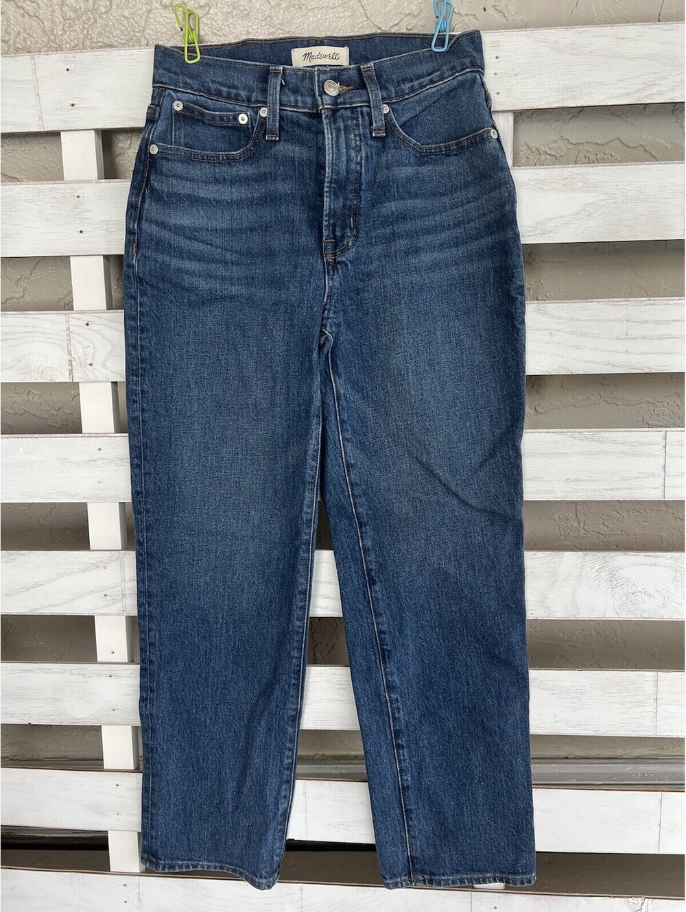 Madewell The Petite Perfect Vintage Straight -Leg Jean 25 Petite
